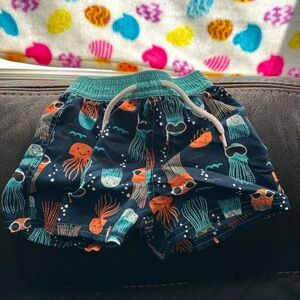 Jelly fish swim trunks